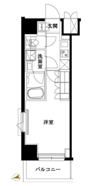 ルーブル南砂町の物件間取画像