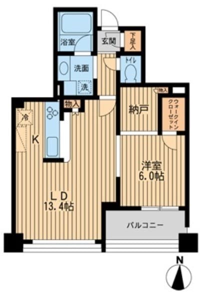 プロスペクト森下の物件間取画像