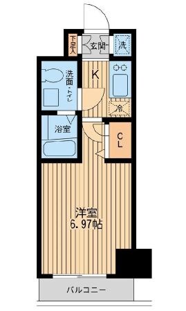 エコロジー潮見レジデンスの物件間取画像