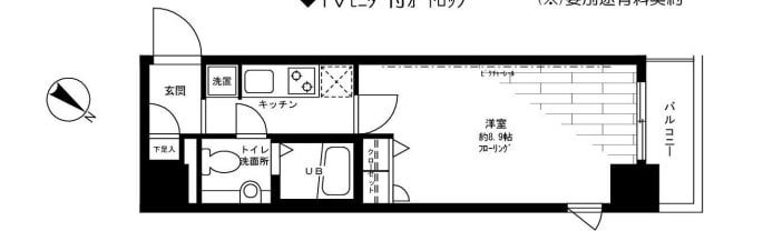 ステージグランデ日本橋の物件間取画像