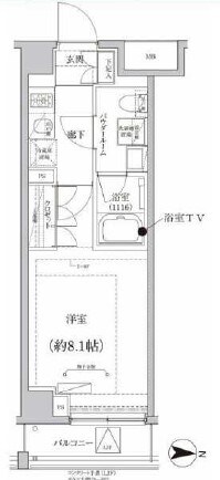 クリアルプレミア大島（CREAL premier 大島）の物件間取画像