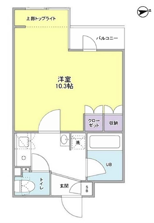プレディアスタイル西麻布の物件間取画像