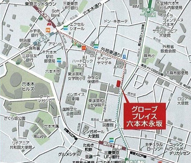 ライズ六本木永坂の物件内観写真