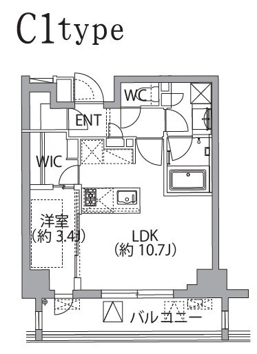 レスピール蓮根の物件間取画像