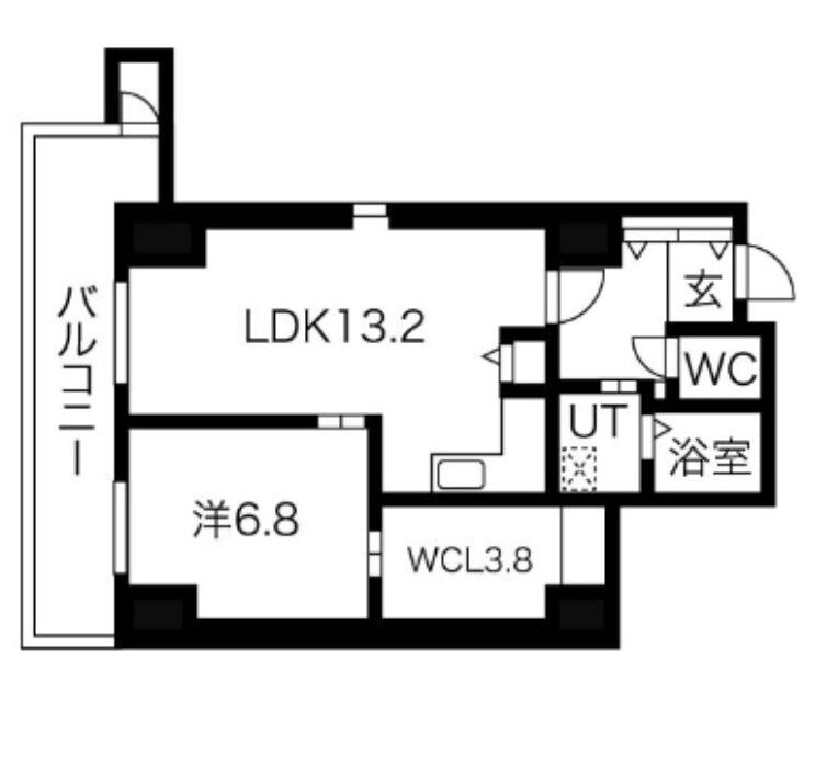 シティコート目黒４号棟の物件間取画像