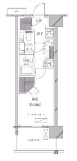 エースタンダード芝浦（A-standard芝浦）　の物件間取画像