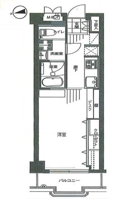 ソフィア六本木の物件間取画像