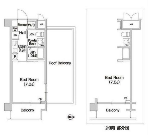 コンフォリア大森トロワの物件間取画像