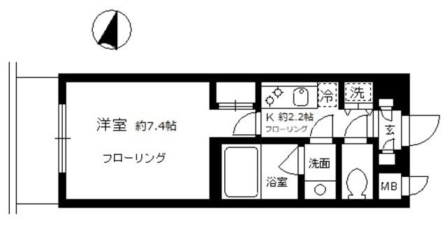 ラ・グランドゥール白金の物件間取画像