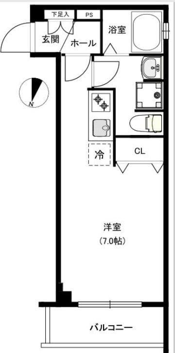 クレアルプレミア目黒（CREAL premier目黒）の物件間取画像