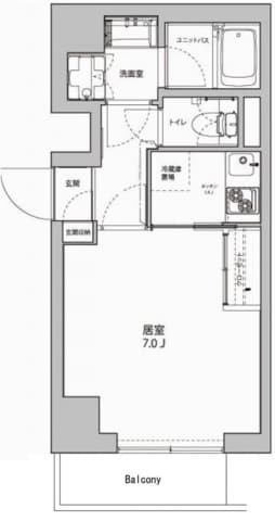 プライムアーバン麻布十番の物件間取画像