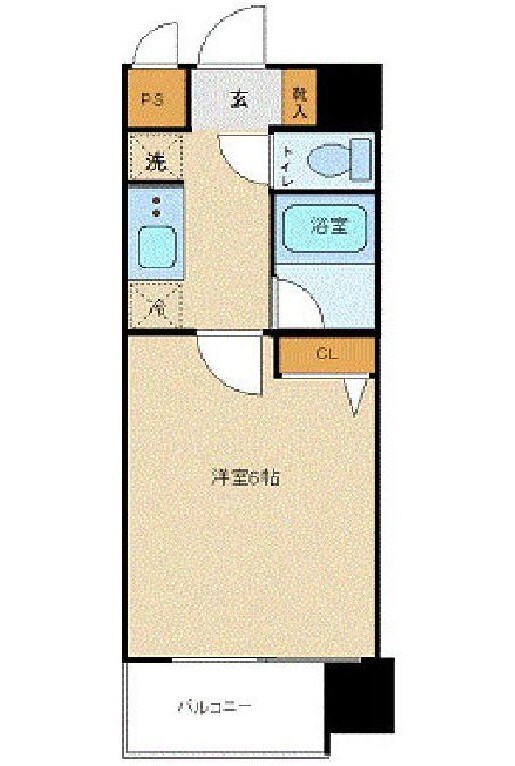 プレール大森EASTの物件間取画像