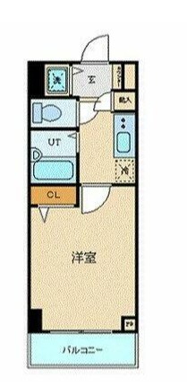 トーシンフェニックス新橋の物件間取画像