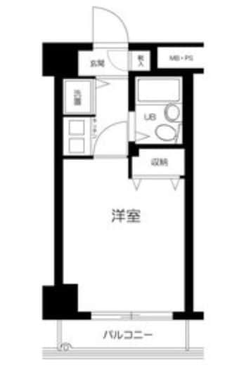 ガラ・シティ白金台の物件間取画像