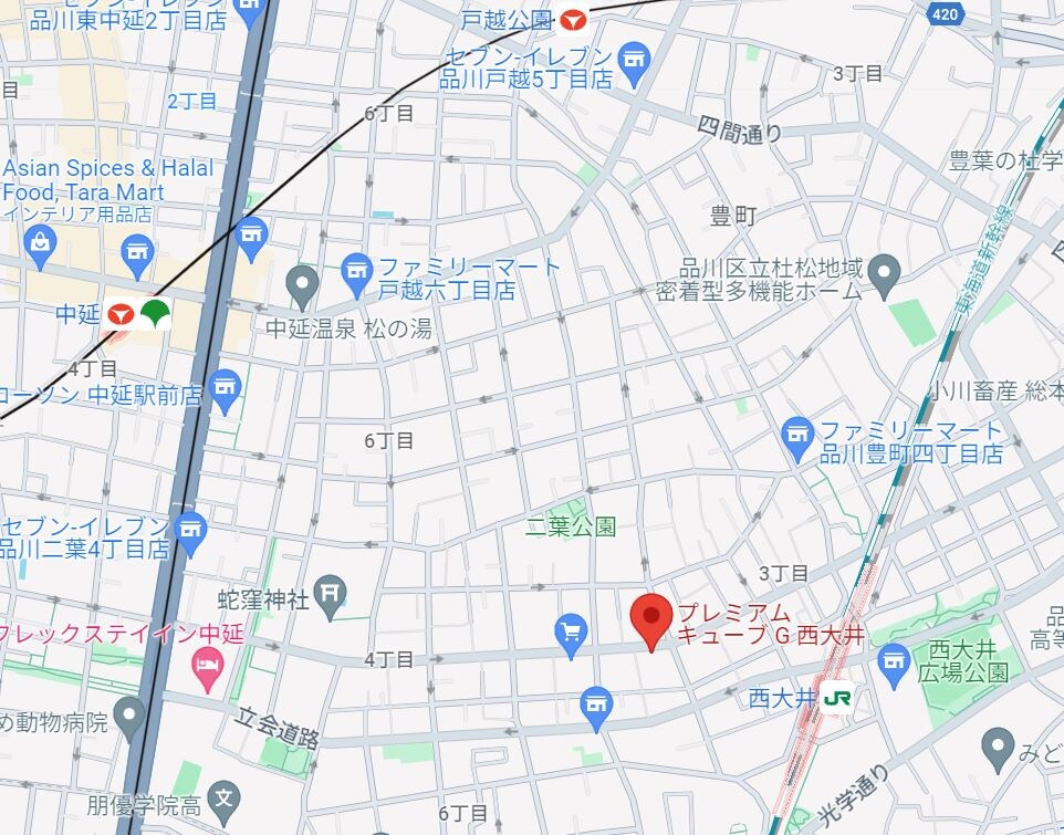 プレミアムキューブＧ西大井の物件内観写真