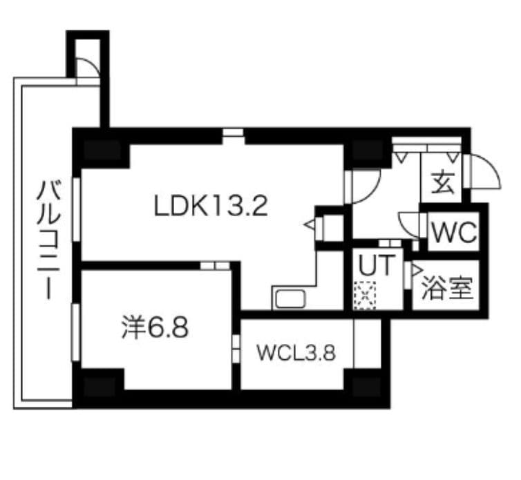 シティコート目黒４号棟の物件間取画像