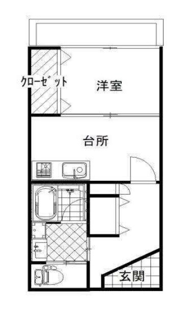 エムエフ新橋の物件間取画像