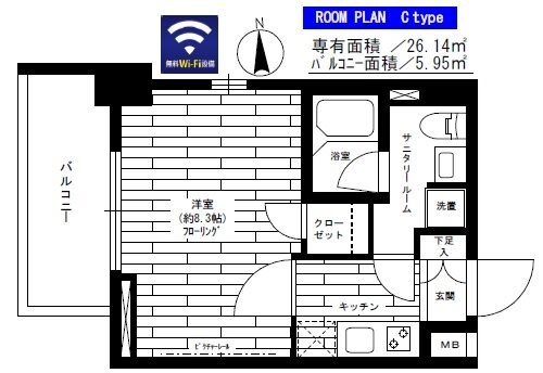 ステージファースト芝公園の物件間取画像