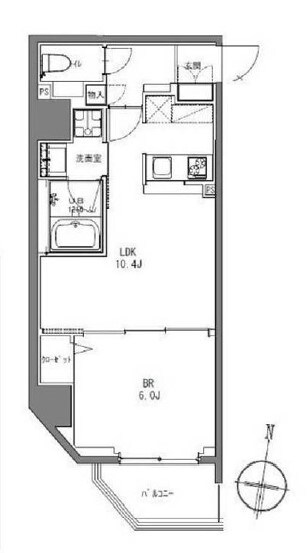 ラドゥセール大森山王(La Douceur大森山王)の物件間取画像