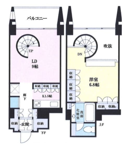 N3ユニテの物件間取画像