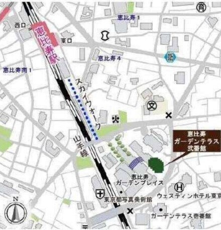 恵比寿ガーデンテラス弐番館の物件内観写真