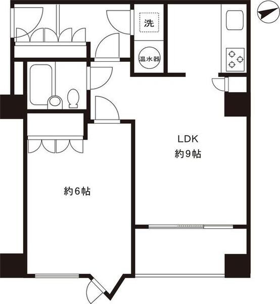 セントラル乃木坂の物件間取画像