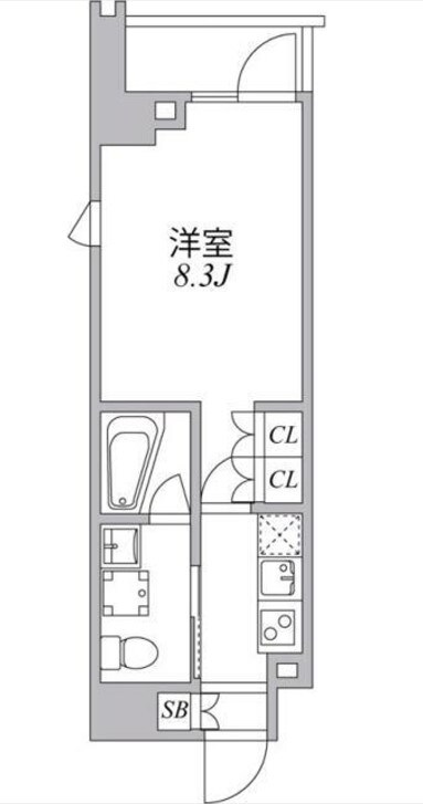 アジールコート麻布十番（ASYL COURT 麻布十番）の物件間取画像