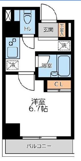 コンフォートタイム大森の物件間取画像