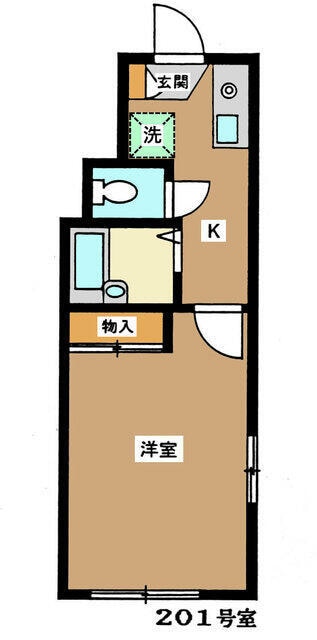 プレッソ赤坂の物件間取画像