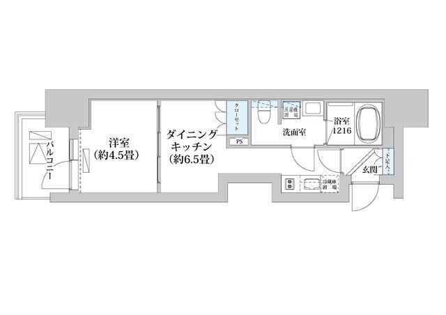 ルマ高輪（Luma高輪）の物件間取画像