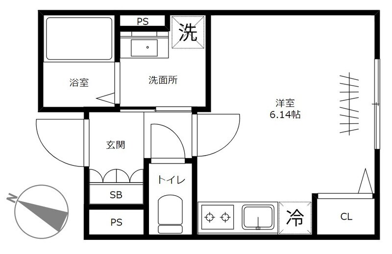 レヴァンテ（Levante）の物件間取画像