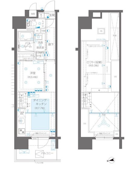 ズーム新宿御苑前の物件間取画像