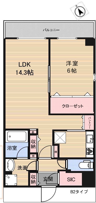 アーバンパーク東日暮里の物件間取画像