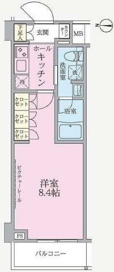 アークマーク南千住レジデンス(ARKMARK南千住RESIDの物件間取画像