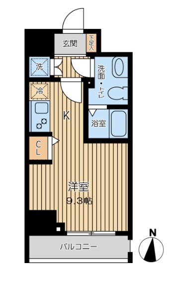 シティスパイア三ノ輪II（CITY SPIRE 三ノ輪II）の物件間取画像