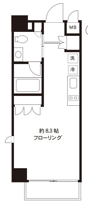 イースト秋葉原の物件間取画像