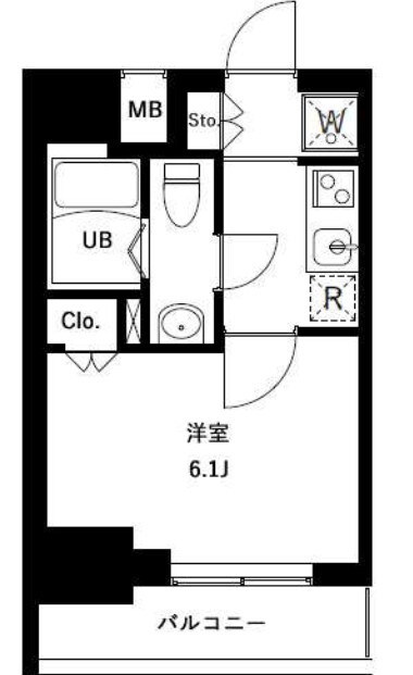 物件間取画像