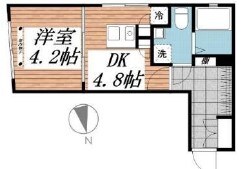 クリアル新宿山吹町（CREAL新宿山吹町）の物件間取画像