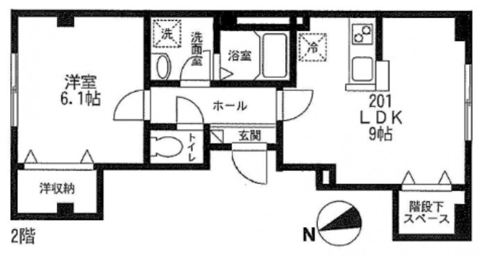 アーク江戸川橋の物件間取画像