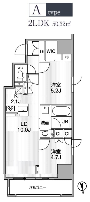 シーズンフラッツ新御徒町の物件間取画像