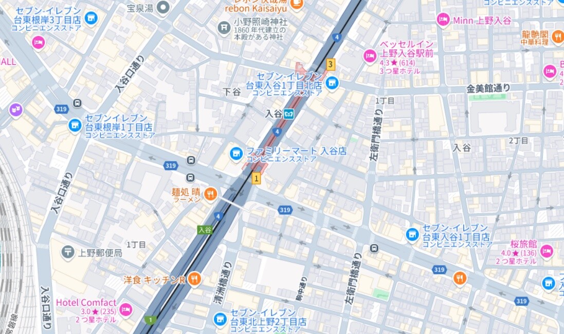 ディップス上野ノース（DIPS上野NORTH)の物件内観写真