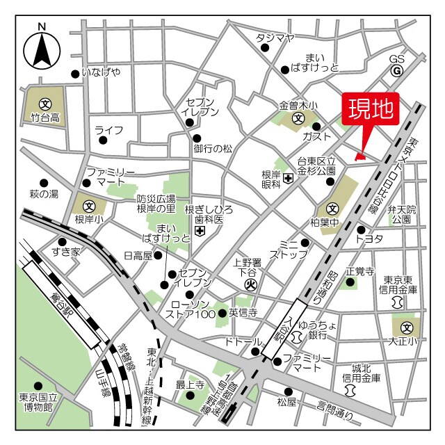 リビオメゾン入谷の物件内観写真