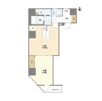 シェフルール新御徒町Iの物件間取画像