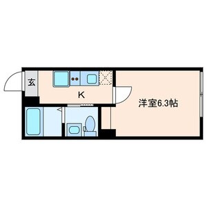 アークス町屋（ＡＲＫＳ町屋）の物件間取画像