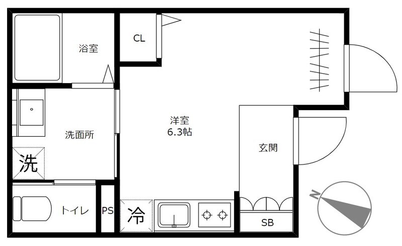 レヴァンテ（Levante）の物件間取画像