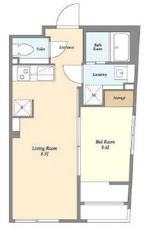 ミリアレジデンス早稲田山吹町の物件間取画像