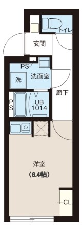 レピュア早稲田レジデンスの物件間取画像