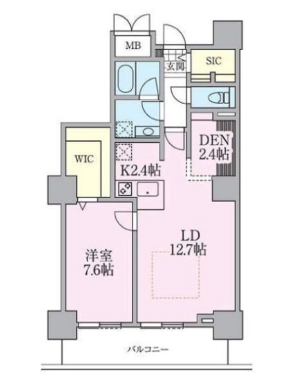 ロイヤルパークスタワー南千住の物件間取画像