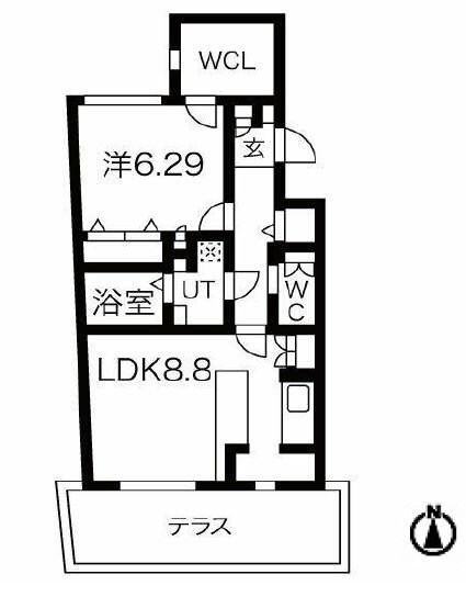 パセオ四谷三丁目(PASEO四谷三丁目)の物件間取画像