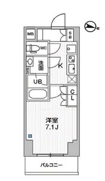 コンフォリア・リヴ千住の物件間取画像